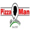 PizzaMan app is created for finding and ordering food from Pizza Man restaurants