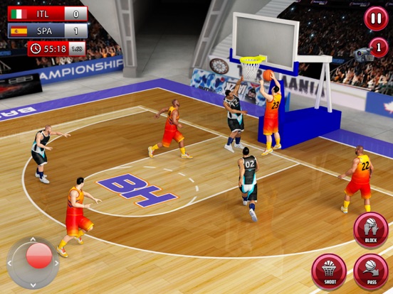 Screenshot #6 pour Real Dunk Basketball Games