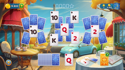 Solitaire Cruise Tripeaks Game Screenshot