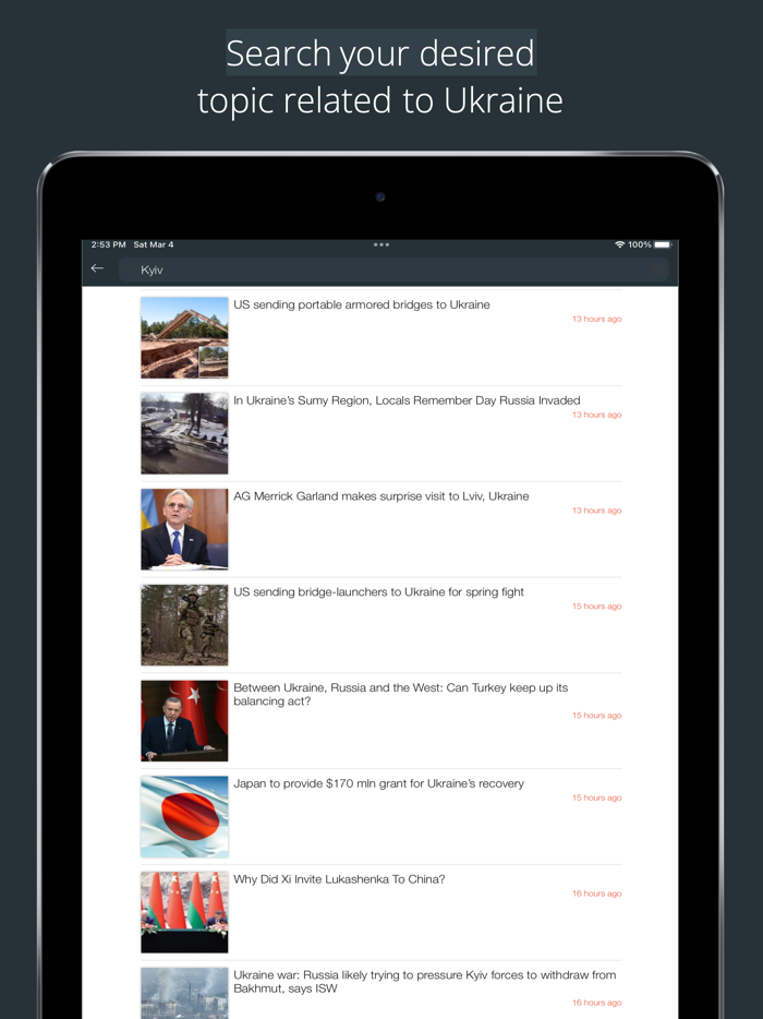 Ukraine News in English