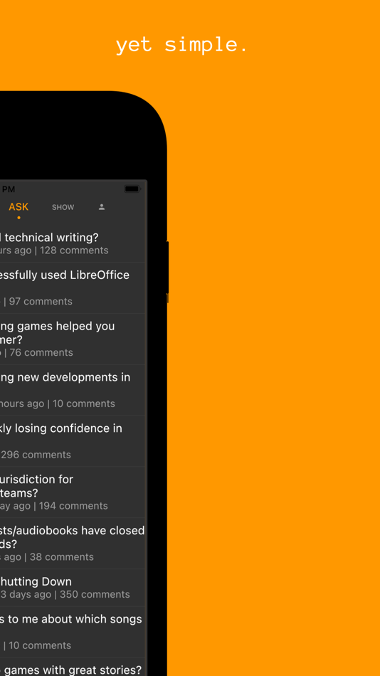 #4. Hacki for Hacker News (iOS) By: Jiaqi Feng