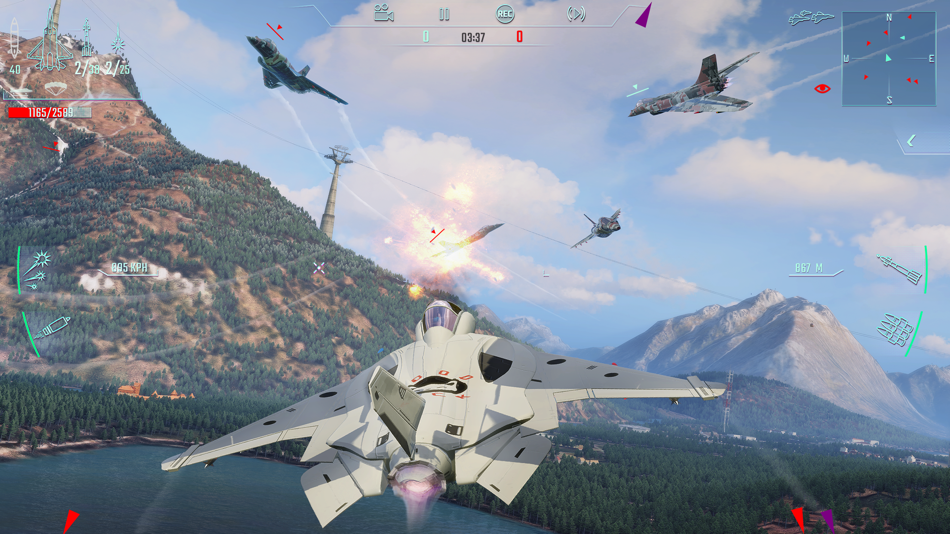 #2. Sky Gamblers - Infinite Jets (iOS) By: Atypical Games