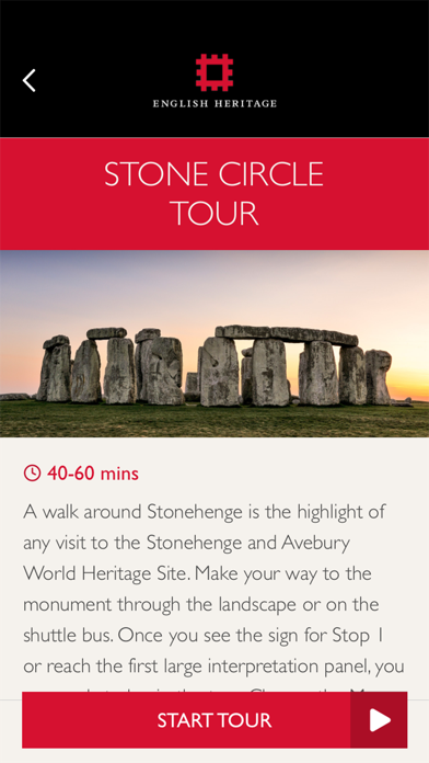 Stonehenge Audio Tour Screenshot