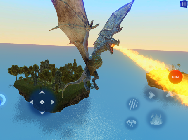 ภาพหน้าจอของ Fantasy Dragon Simulator 2021