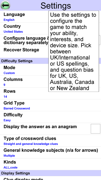 Crossword Unlimited screenshot 4