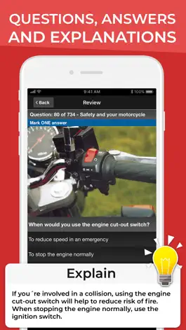 Game screenshot Motorcycle Theory Test UK 2023 hack