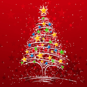 Tarjetas año nuevo de Navidad