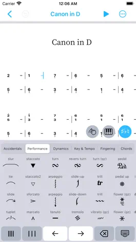 Game screenshot NumScore - Music Notation hack