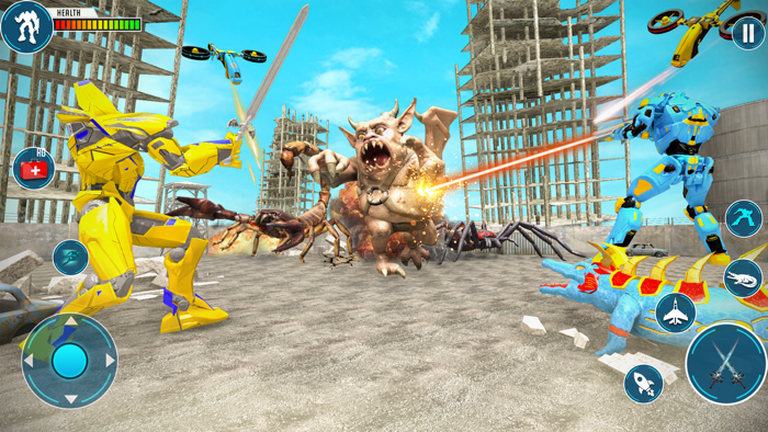 Crocodile Robot Transform War