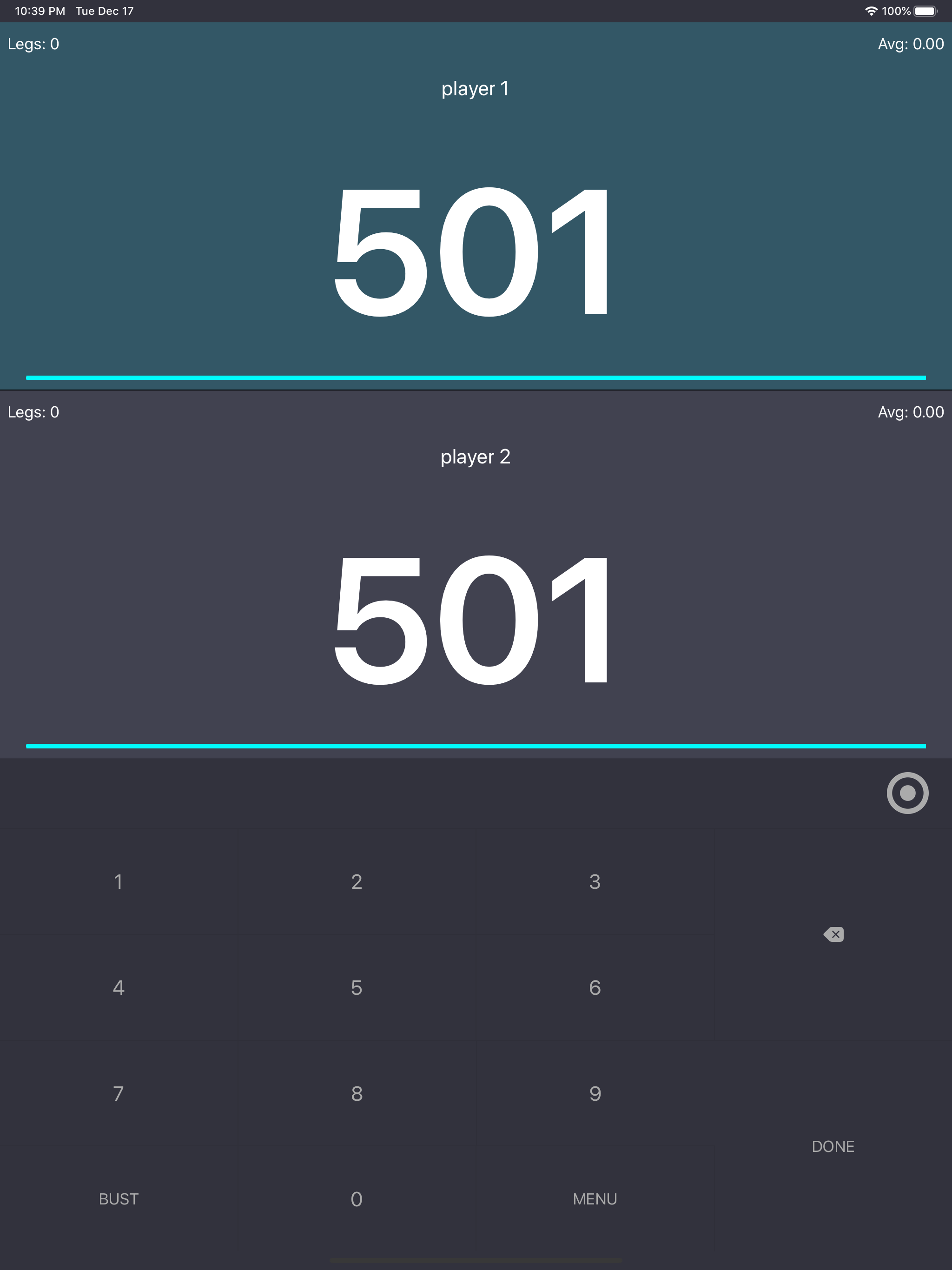 Easy Darts Score