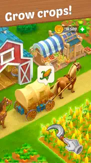 wild west: farm town building iphone screenshot 3