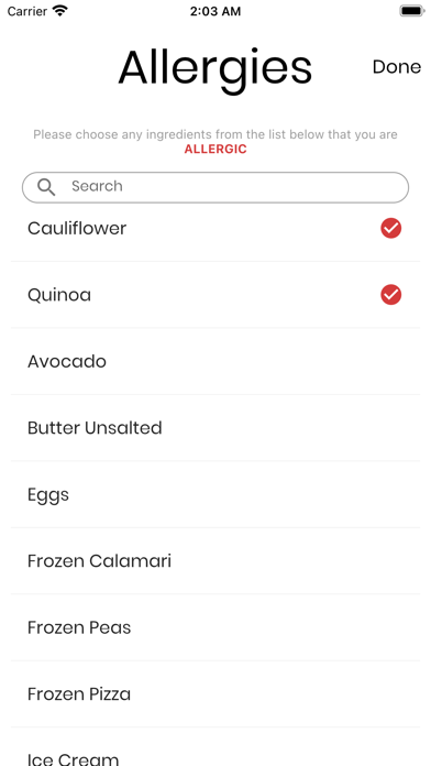 ListEat Screenshot