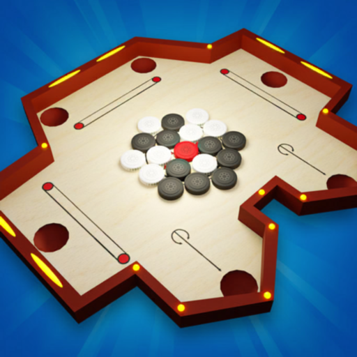 Real Carrom Queen Board Game