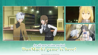 DanMachi BATTLE CHRONICLE screenshots