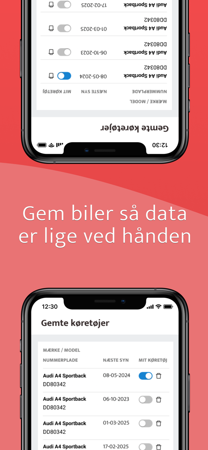 TjekBil - tjek nummerplade