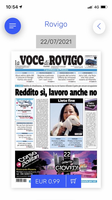 La voce di Rovigo Screenshot