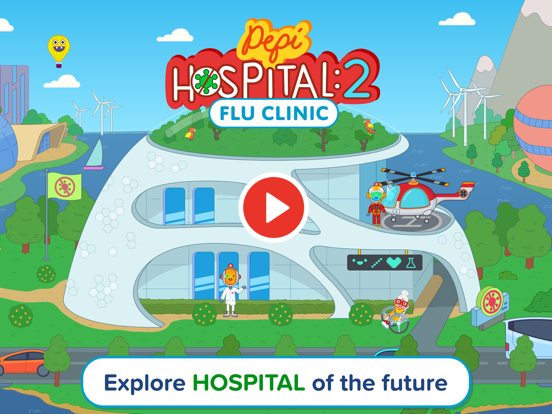 Pepi Hospital 2: Flu Clinicのおすすめ画像2