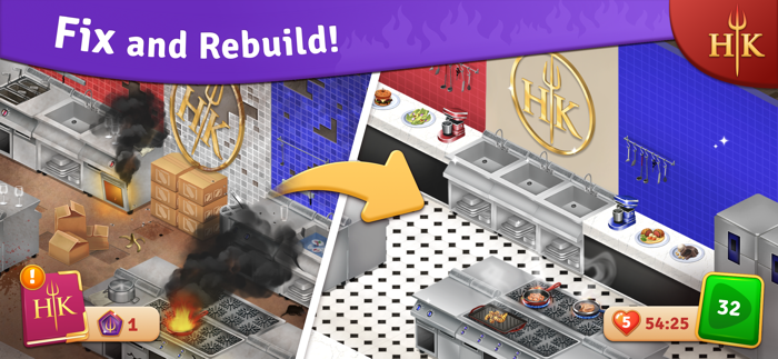 Hells Kitchen Match and Design