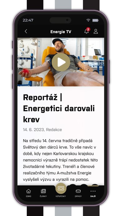 HC Energie Karlovy Vary Screenshot