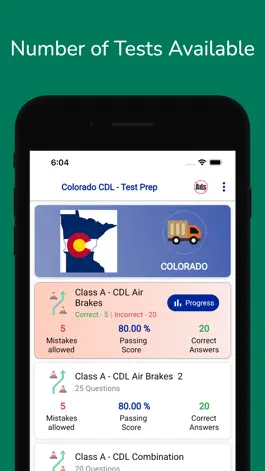Game screenshot Colorado CDL Permit Practice hack