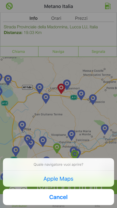 Metano Italia Screenshot