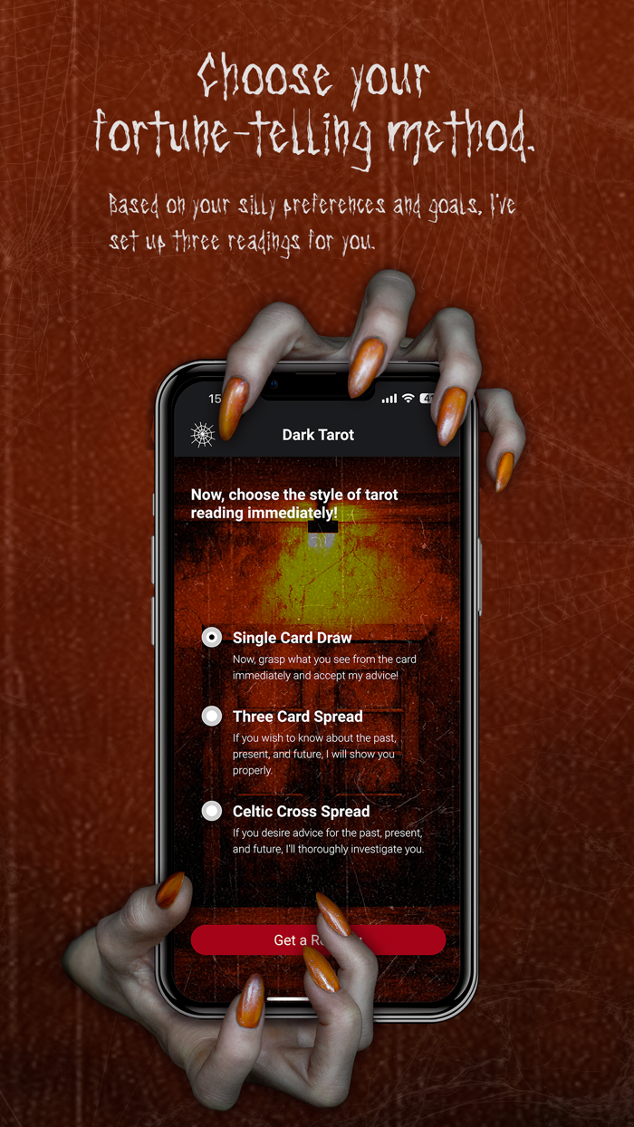 DarkTarot - AI Future Readings