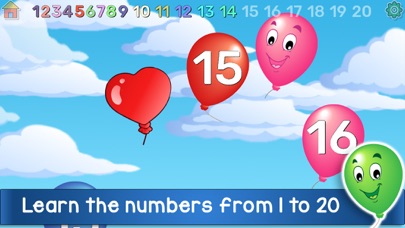 Kids Balloon Pop Language Game Screenshot