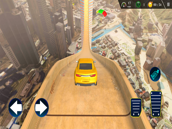 Extreme Car Stunts Race Game