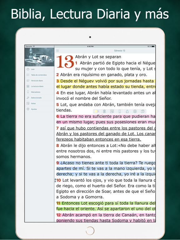 Screenshot #5 pour Biblia Cristiana en Español