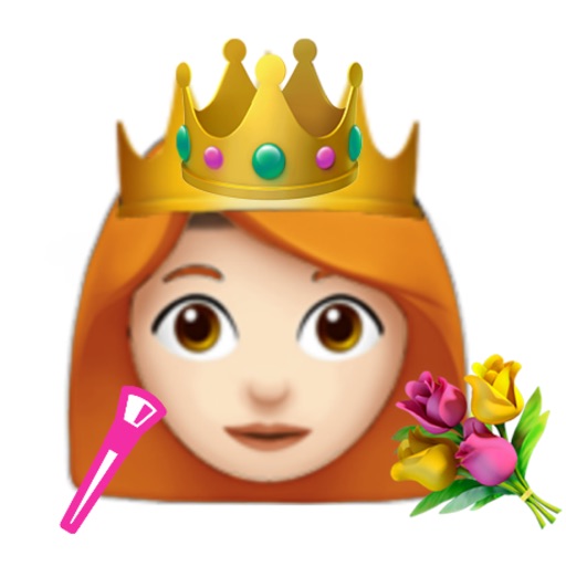 Princess coloring  and Paint icon