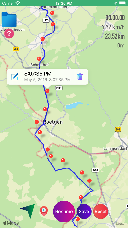 #2. GPX Viewer-Converter-Tracking (iOS) 由: m sagar