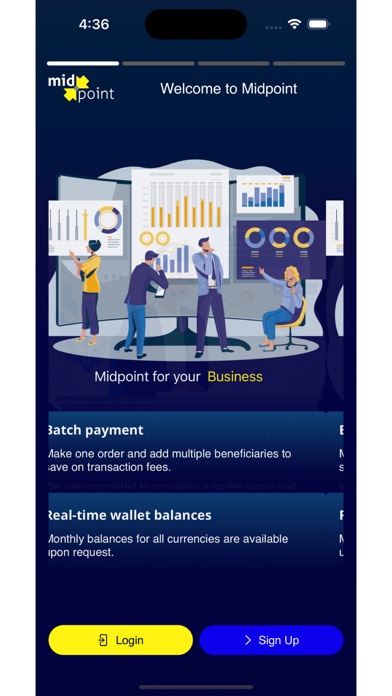 Midpoint - Money transfer Screenshot