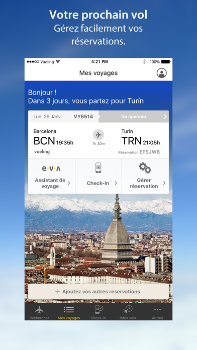 Screenshot #3 pour Vueling Airlines-Cheap Flights