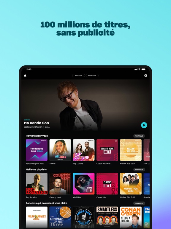 Screenshot #4 pour Amazon Music: Podcasts et plus