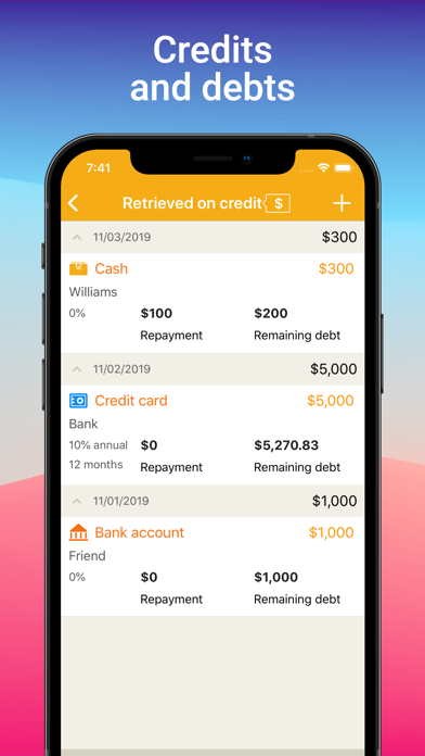 Home Bookkeeping Screenshot