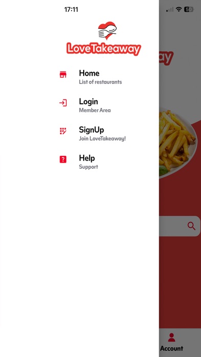 Love Takeaway - Food Delivery Screenshot