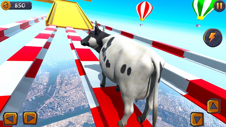 #5. Epic Cow Mega Ramp Run (iOS) 由: Max Games Production