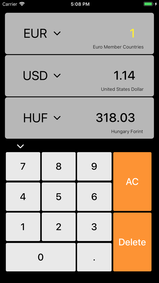 #2. Calculator Pro & Currency (iOS) 由: Albert Parti