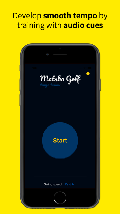 Golf Swing Tempo Trainer Screenshot