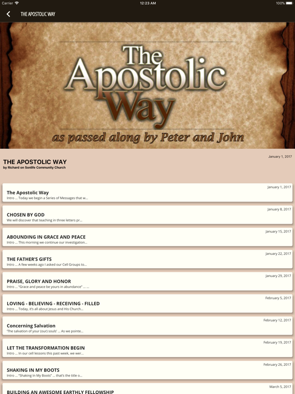 App screenshot