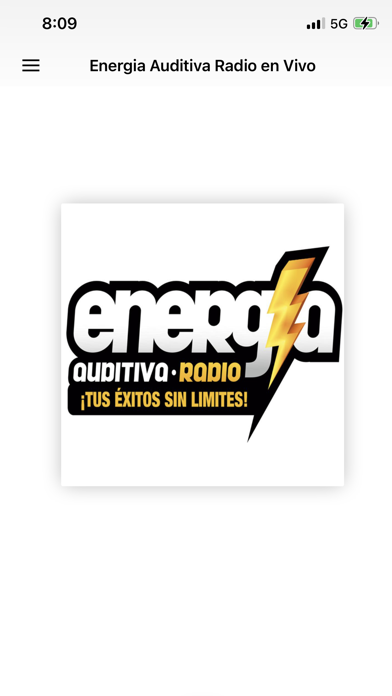 Energia Auditiva Radio Screenshot