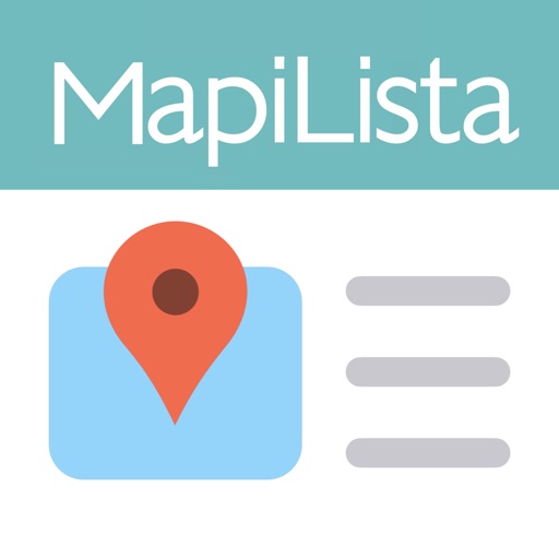 MapiLista, List up Locations icon