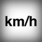 A simple GPS digital speedometer free app that displays the speed kilometers per hour (km / h) measured by the GPS and the distance traveled