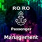 Icon RORO passenger. Management CES