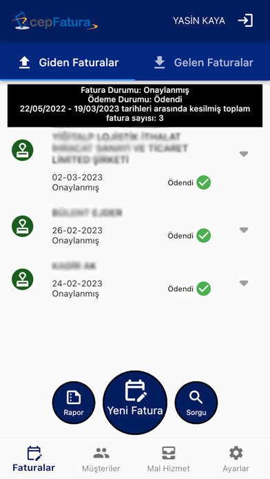 CepFatura Screenshot
