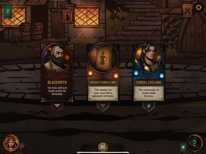 Dawncaster Deckbuilding RPG