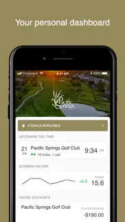 pacific springs golf club iphone screenshot 2