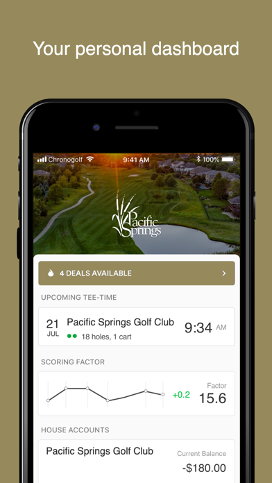 Pacific Springs Golf Club Screenshot