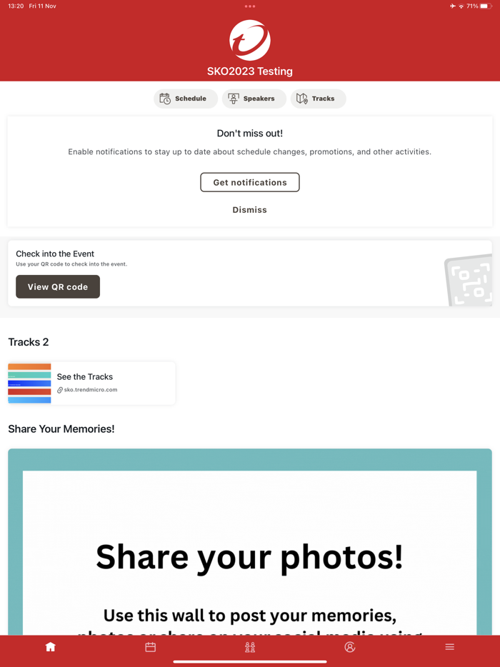 Trend Micro Global Events App
