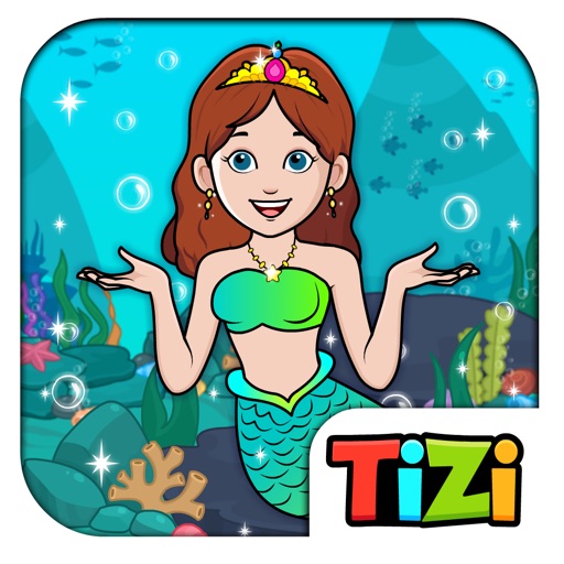 Tizi Town Little Mermaid Games iOS App